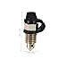 HAPINARY Bleeder Screws Caps Brake Bleeder Bolts Car Cap Car Screws Motorcycle Brake Grease Fitting