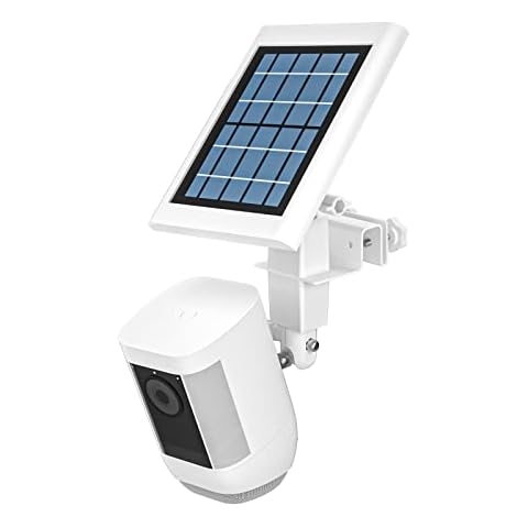 HOLACA 2-in-1 wetterfeste Dachrinnenhalterung für Ring-Solarpanel Cover