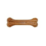 Perfecto para perros grandes. biozoo Perro Hueso Prens Cuero 2U 200 g