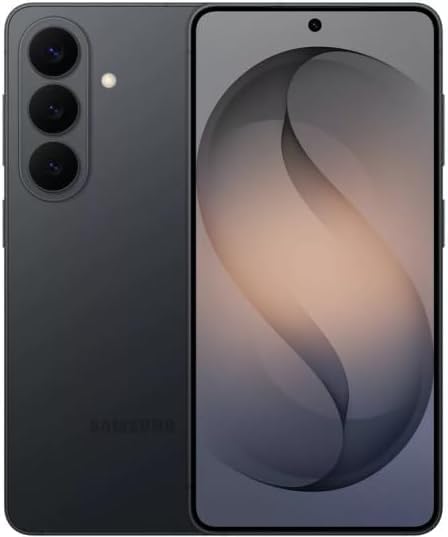 Samsung Galaxy S26, Unlocked Android Smartphone, 256GB, Powerful Processor, Galaxy AI, Immersive Viewing, Durable Battery, 2026, US 1 Year Warranty, Black