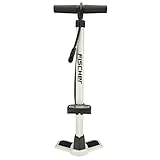 Hochwertige Standpumpe in robuster Ausführung mit extra großer Anzeige