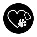 Veterinarian Heart Paw Print Stethoscope Vet PopSockets PopGrip: Swappable Grip for Phones & Tablets PopSockets Adhesive PopGrip
