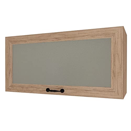 Armario superior de cocina de aleación de aluminio impermeable, con puerta abatible para baño, sala de estar, dormitorio y estudio