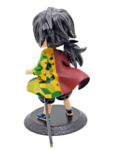 Image of Demon Slayer Kimetsu no Yaiba 6 inch in Action Figure| Lightweight Attractive Durable Toy Figures for Home Decors Office Desk and Study Table - Giyu Tomioka
