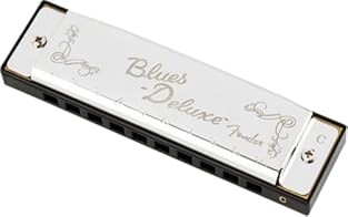 Perfect for the seasoned harpist or those who are just starting out, the Fender Blues Deluxe Harmonica is versatile enough for any level of player. With solid construction, a traditional shape and bright, articulate tone, this diatonic 10-hole harmon...