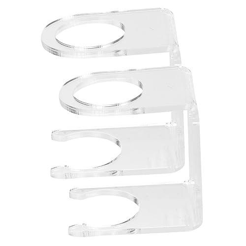 KICHOUSE 2pcs Baseball Bat Rack Bat Display Rack Plastic Bat Support Home Bat Stand Multi-functional Bat Storage