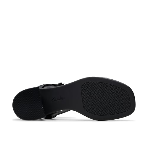 Clarks Clarks Women Jaylan Ray Black Leather 8 Medium