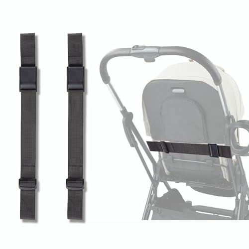 2 Pack Stroller Seat Adjustment Strap Pram Sit Up Seat for Universal Upright Back Support Tension Stroller Seat Child Baby Strap for Babyzen Yoyo Pushchairs
