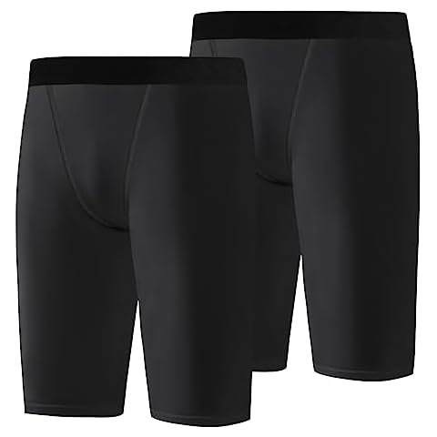 Hotfiary Boys Compression Shorts 2 Pack Cover
