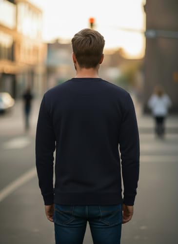 Image of Men Regular Fit Fleece ||Maroon||Round Neck Printed||Sweatshirt-JM3763