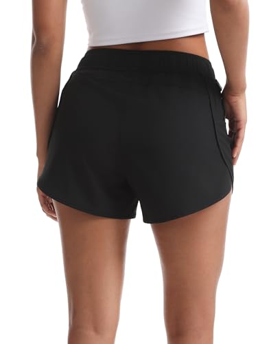 Rrosseyz Women’s Hiking Shorts with Pockets Quick Dry Stretch Workout Shorts for Outdoor Casual and Travel3