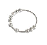 1. Es gibt 10 Perlen auf dem Ring, die gleiten und drehen können, um Ihnen zu helfen, Stress zu reduzieren und Angst zu reduzieren. Um die Stimmung zu verbessern, ist es ein ausgezeichneter Ersatz für andere reizbare Gegenstände.