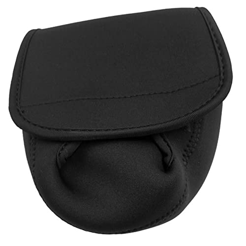 Happyyami Water Drop Wheel Protective Cover Reel Case Pouch Fishing Rod Case for Men