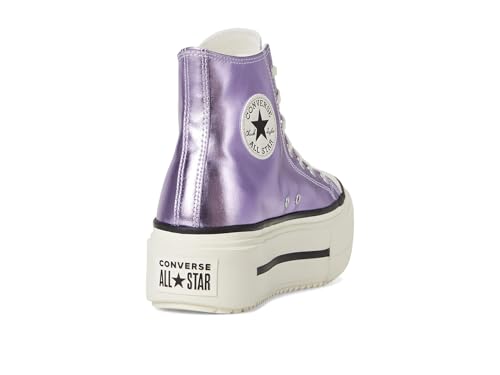 Converse Chuck Taylor All Star Lift Double Stack Metallic - Donne - Scarpe Converse - Viola - A15163C - Taglia: 39.5 - 10