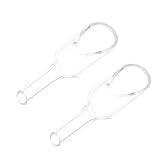 HOLIDYOYO 2 Stück Glas Waageboot Set Transparentes Labor waageboot und Mess trichter aus Glas Anti statisch nicht Haftend Präzise Messung Vielseitig als Wägeschiffchen und Trichter für