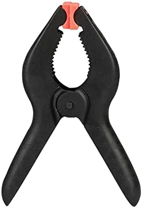 Nylon Spring Clamp, Black - Pack of 25