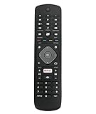 AULCMEET PHI996596001555 Tlcommande de rechange compatible avec TV LED Philips 55PUS7101 43PUS6501 49PUS6501 32PFS6401 49PFT5501 49PUS6561 55PUS6561 49PUS7101 55 PUS. 6501