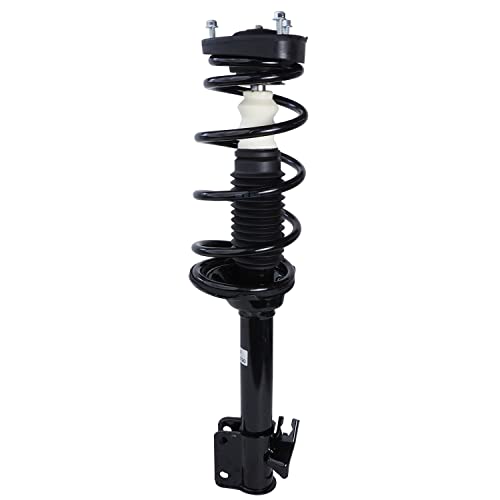 Image of Detroit Axle - 2 Rear Ready Struts for 2003 2004 Subaru Forester [XS Models], Rear Struts w /Coil Spring Assembly Ready Shocks Replacement