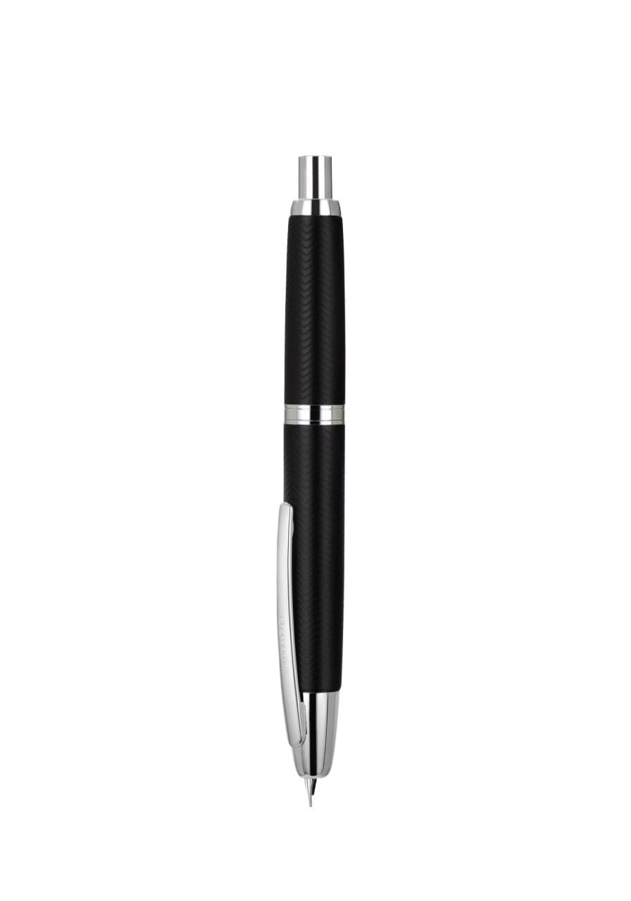 Penna stilografica a 10 presse, retrattile, pennino EF/F, in metallo, con clip, per scrittura e inchiostro, convertitore, articoli per la scuola, cancelleria PK A1 A2 (marrone, F)