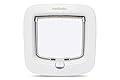 PetSafe Manual-Locking Cat Flap with Easy Install, White, 4 Way Manual Lock, Exclusive Entry, For Cats Up to 7 kg, Energy Efficient