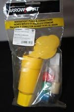 Watertight 20A 125V Connector, Yellow