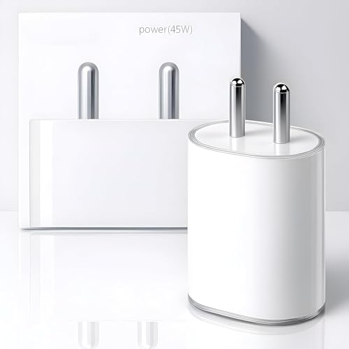 Image of Original 45W C-Type PPS Rapid Charger Adapter Compatible with Noth 3|3a|3a Pro|2a|2a Plus|2|1| Phone 1 | 2 Pro | Buds /Ear Stick, Support Upto 50W Rapidly Charging Adaptor, White