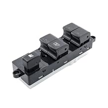 Front Left Window Lifter Control Switch 25401-JD00B 25401-4X01D 25401-BR00B Compatible with Nissan Pathfinder Navara Qashqai 14+3Pins