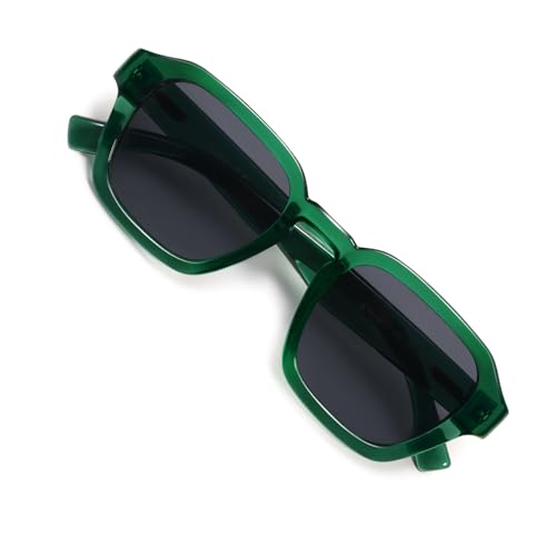 Image of VANLINKER Retro Vintage Polarized Trendy Small Square Sunglasses for Women Men 2025 Fashion Shades VL9858
