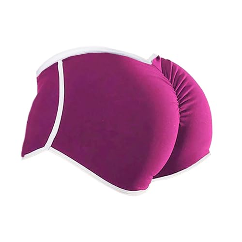 Women High Wasit Booty Shorts Workout Tights Ruched Butt Lift Yoga Legging Pants