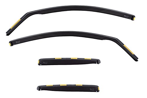 Heko 28802 Coupe-Vent anti-buée et réduction du bruit de vent en voiture