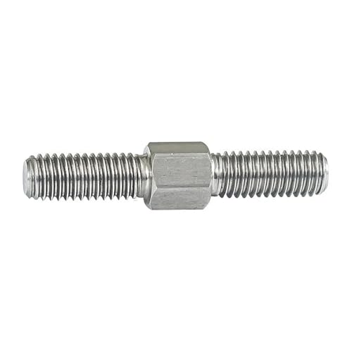 Filetée à tête hexagonale M12 réglable double extrémité gauche droite