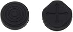 12Pcs Silicone Analog Thumb Stick Thumbstick Grips Cap Black Covers for PSV 1000 2000 PS Vita
