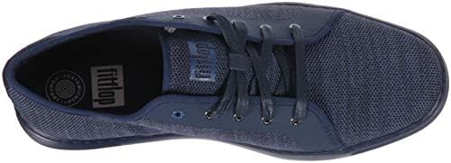 FitFlop Men's Christoph Knit Sneakers, Supernavy, 13 M US | Image 4