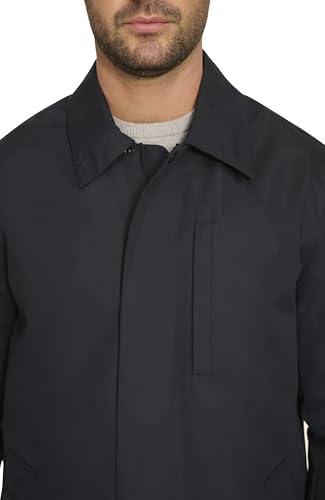 Image of Cole Haan Men's Front Zip Water Resistant Rain Jacket