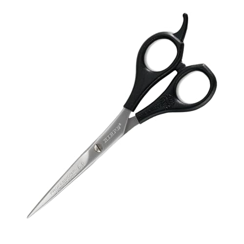 Kiepe Professional Hair Scissors 6 Inch, 2118 Academy Hairdressing Scissors for Hairdressers & Barbers, Straight Handle, Premium Stainless Steel Hair Cutting Shears for Salon Use