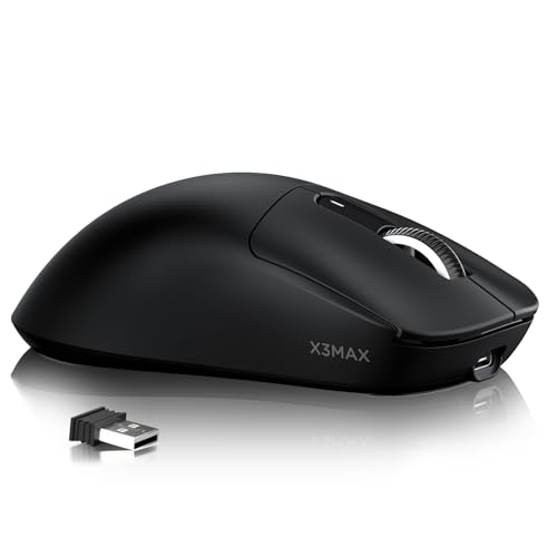 Souris légère 49g ATTACK SHARK X3MAX pour éviter la fatigue