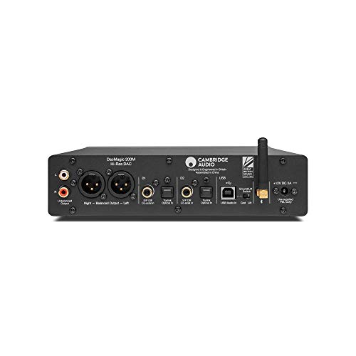 Cambridge Audio DacMagic 200M MQA-kompatibler Digital/Analog-Wandler - USB/Koaxial/Optisch - 768khz DAC-Wandler mit Bluetooth aptX