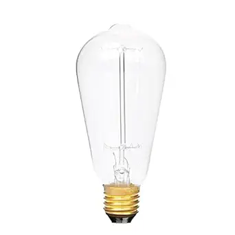 Arghyam Vintage Edison Tungsten Decorative Filament Bulb E27 Squre Base (ST64)