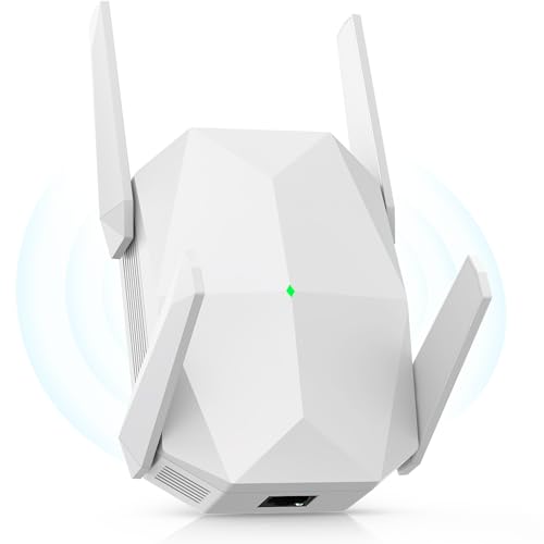 2026 AX3000 WiFi 6 Extender Signal Booster, Multi-Link Connectivity Internet Extender WiFi Booster for Home, Dual Band Long Range WiFi Repeater, Up to 19000 Sq. Ft. by Oaitree - Used condition - US$93.04