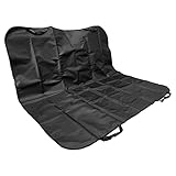'Hunde-Autositzschoner 135x145cm für die Rücksitzbank, abwischbar, für die meisten Fahrzeuge geeignet (Hundedecke I Autoschondecke I Autositz Schutz I Sitzabdeckung)'