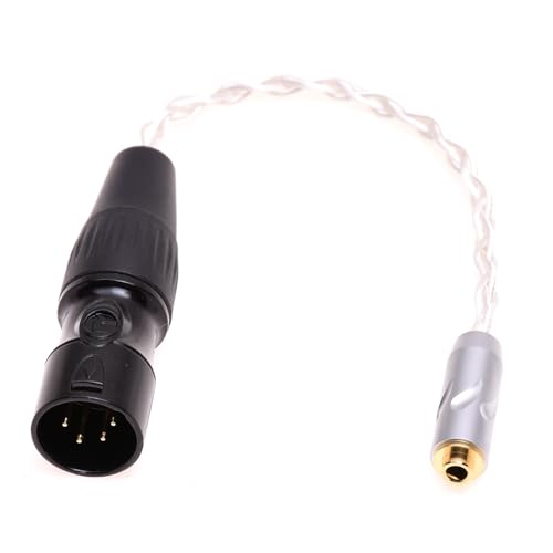 Câble XLR 4 broches vers TRRS 3,5 mm femelle pour casque Hifiman balanced audiophile