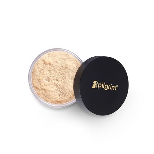 Image of Pilgrim Translucent Setting Loose Powder Sets Makeup All Day Long Instant Oil Control Non-cakey & Flawless Finish 8g (Banana, 8gm)