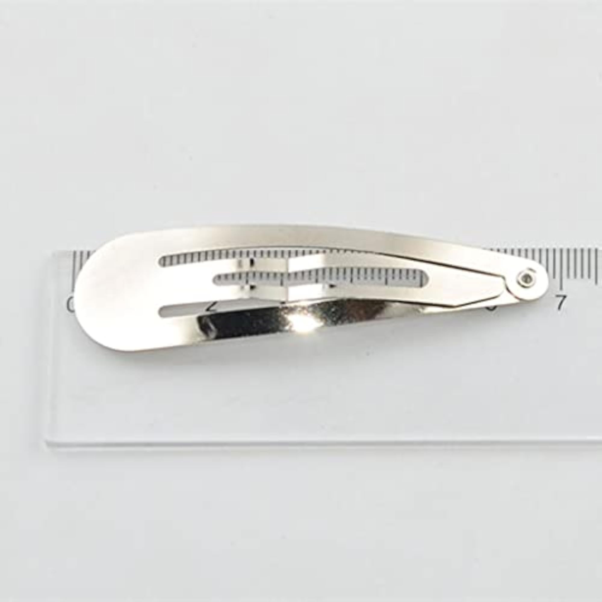 6x10pcs Silver Metal Hairpins Water Drop Design
