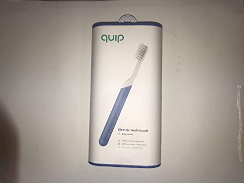 Quip Electric Toothbrush Set - Electric Brush and Travel Cover Mount (Green)