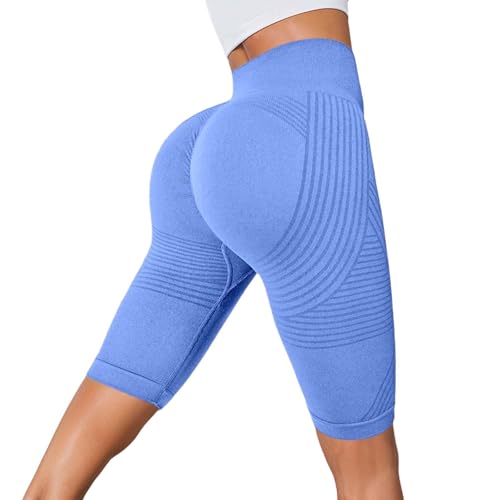 Leggings Anticelulitis Mujer Cortos, 3D Compresión Anticelulitis Leggings Push Up Deportivos Leggins Reductores Lipedema Mallas Adelgazante Anti Cellulite Mallas para Mujer