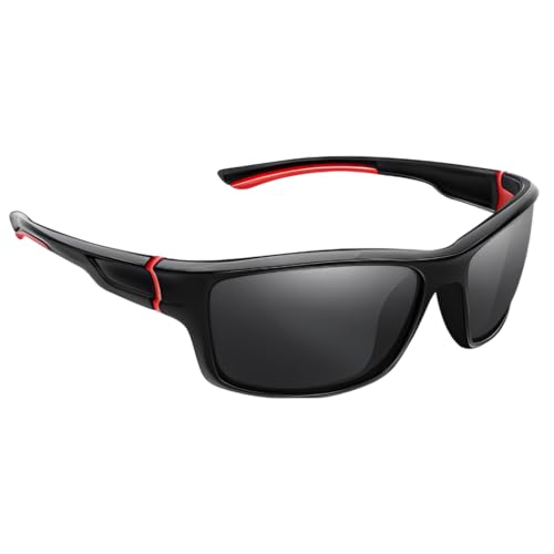 Image of Glasses For Man, Sun Glasses, Polarised Sunglasses Man, Sports Sunglasses For Men, Dedicated Cycling Glasses And Bicycle Riding Eyewear, Streamlined Design For Outdoor Sports