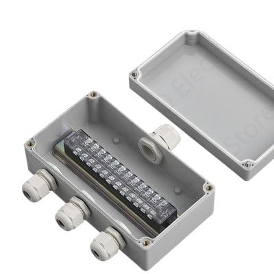 Boîte de distribution extérieure en plastique pour sécuriser le jardin familial