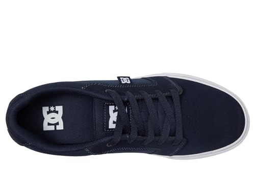 Image of DC Men's Anvil Casual Skate Shoe DC Navy /White 7