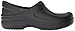 Crocs Women's Neria Pro II Clog | Slip-Resistant Work and Nursing Shoe, Black, W9 M US