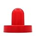 1 Set Mini Air Hockey Pushers and Air Hockey Pucks Great Goal Handles Pushers Goal Handles Paddles Replacement Accessories for Game Tables 60 MM, Red(2 Strikers, 4 Pucks)